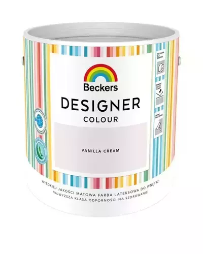 BECKERS DESIGNER COLOUR VANILLA CREAM 5L