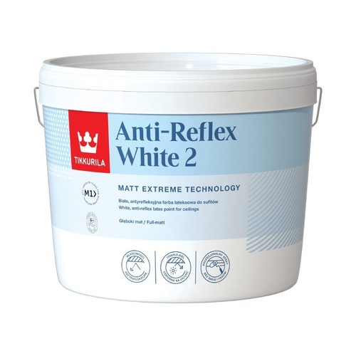 Tikkurila White Anti-Reflex [2] 10L farba antyrefleksyjna