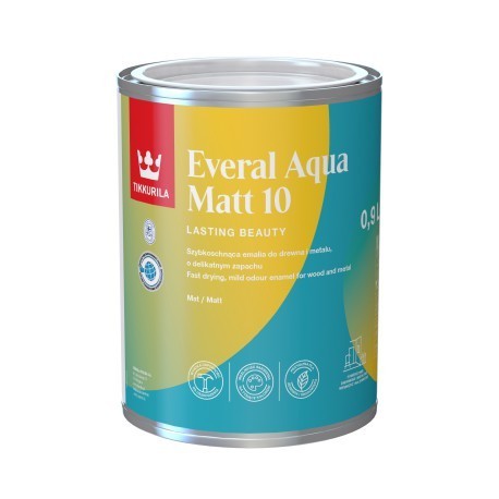 Tikkurila Everal aqua matt 10 baza a-0,45l