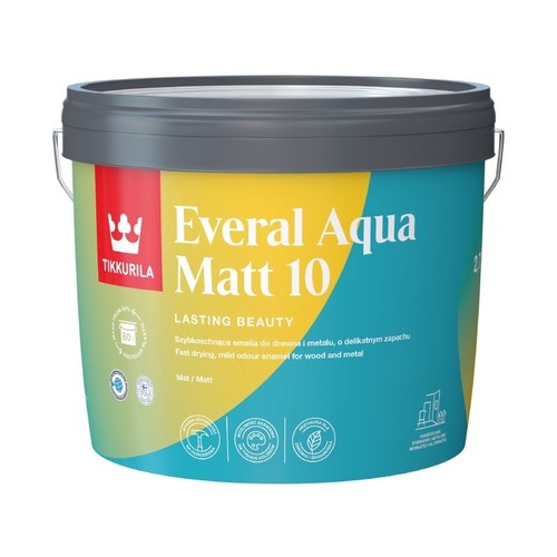 Tikkurila everal aqua matt 10 baza a-9l