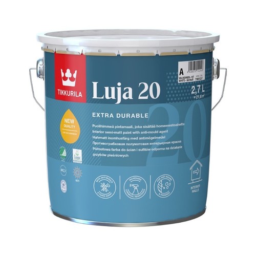 Tikkurila Luja 20 Semi Matt Baza A 2,7L