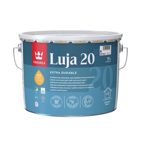 Tikkurila Luja 20 Semi Matt Baza A 9L