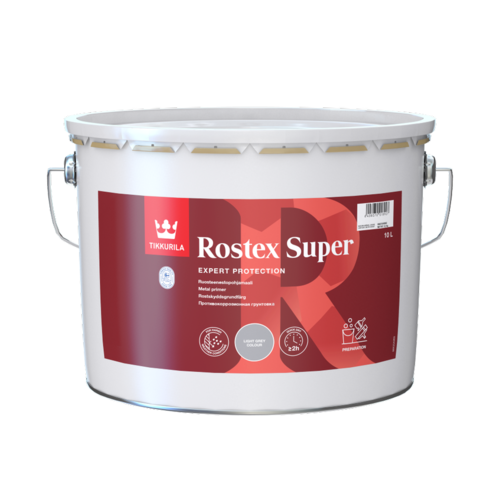 Tikkurila Rostex Super Metal Primer Jasno Szary 10L