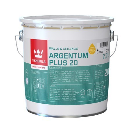 Tikkurila Argentum Plus 20 Baza A 2,7L