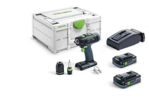 Festool Akumulatorowa wiertarko-wkrętarka T 18+3 HPC 4,0 I-Plus - 576446