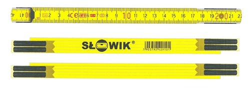 MIARA DREWNIANA TYP100 ŻÓŁTA Słowik