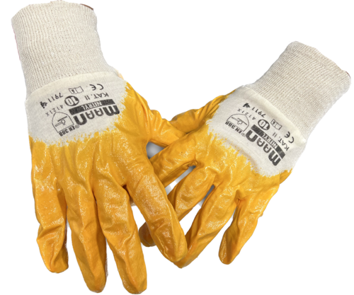 Rękawiczki posadzkarskie - Ochronne żółte - MAAN 7911