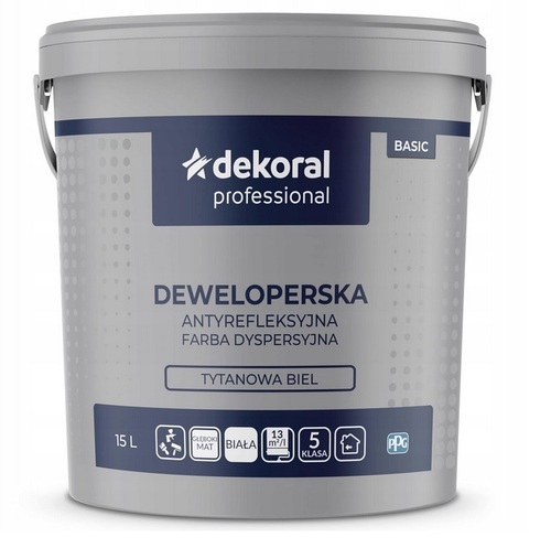 Dekoral Professional Farba deweloperska - 15 litrów