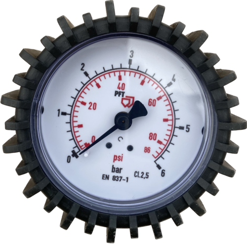 Manometr do wody PFT 0-6 BAR Tylny 1/4 - 20216010
