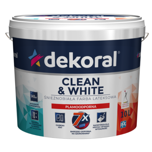 Dekoral Clean & White -10l