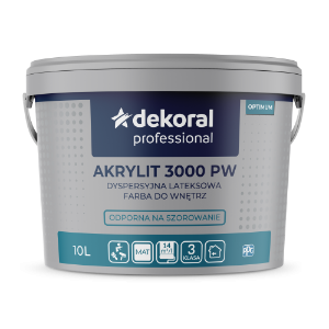 Dekoral Professional  Akrylit 3000 PW LN -2,8l
