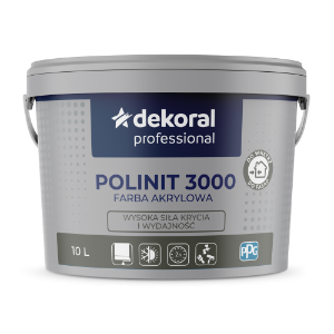 DEKORAL PROFESSIONAL POLINIT 3000 ŚN-BIAŁY-10L