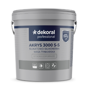 Dekoral Professional Akrys 3000 S- S 1,5mm biały