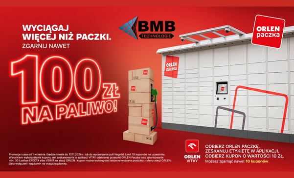 ORLEN Paczka + 10 zł na paliwo