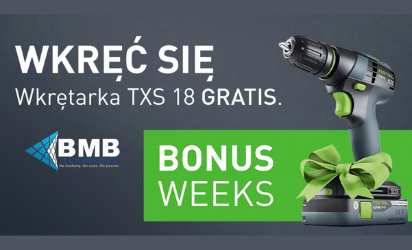 Festool Bonus Weeks Jesień 2026