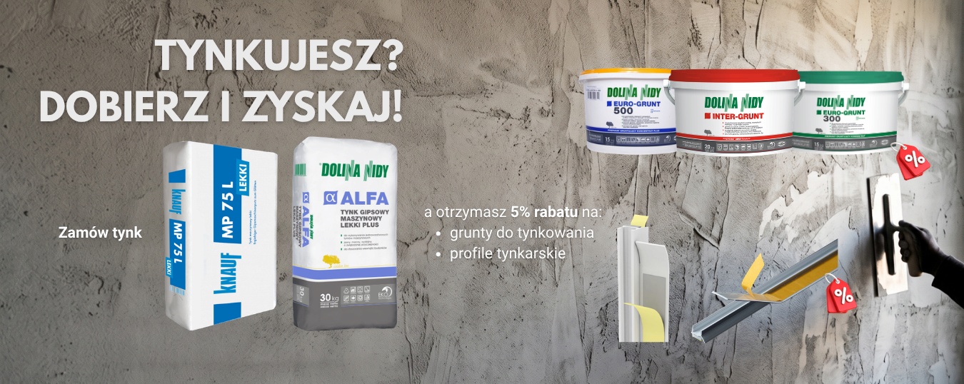 Tynkujesz? Dobierz i Zyskaj!