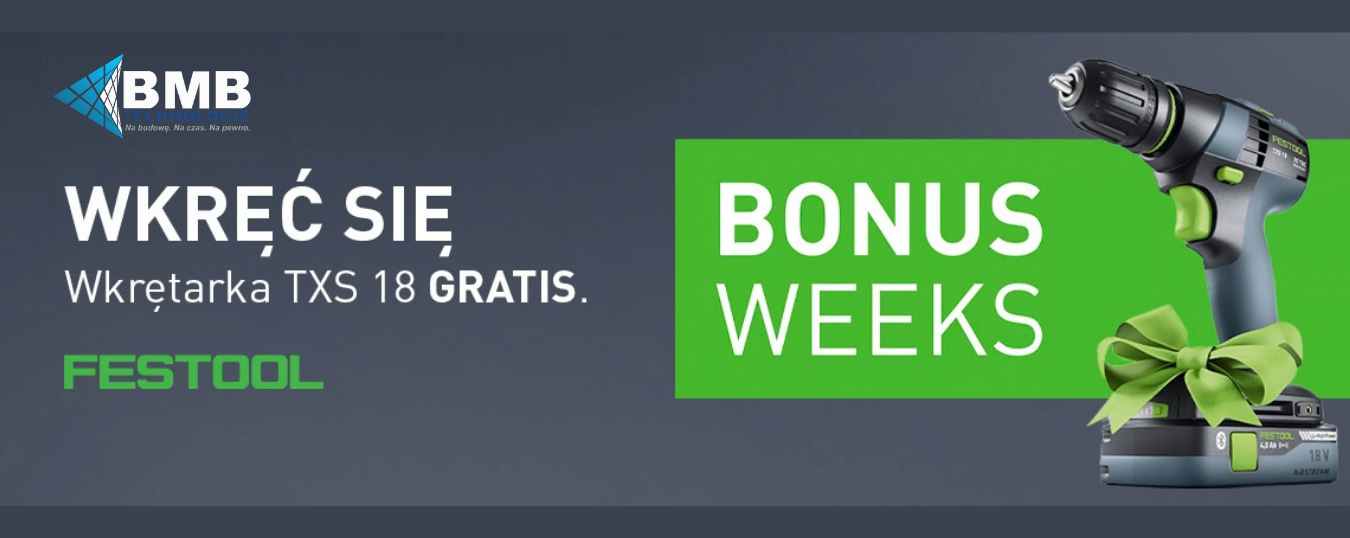 Festool Bonus Weeks Jesień 2026
